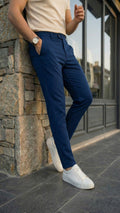 Erkek Slim Fit Dilli Kumaş Pantolon (165778)