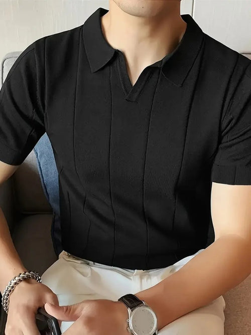 Erkek Kısa Kollu Polo Yakalı Triko Tshirt (158211)