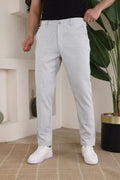 Erkek Casual Slim Fit Cord Desenli Kumaş Pantolon (159387)