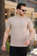 Erkek Yarım Balıkçı Yaka Kısa Kollu T-shirt (160104)