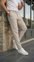 Erkek Slim Fit Dilli Kumaş Pantolon (159382)