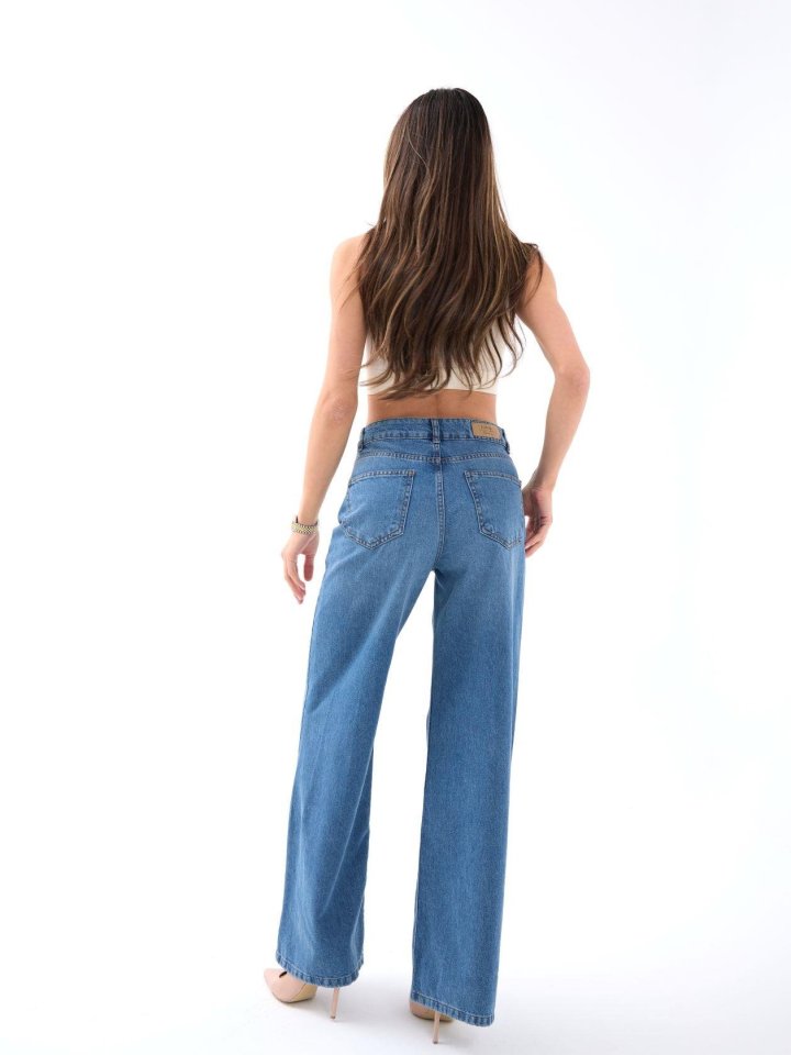 7418 KOT PANTOLON-MAVİ (158292)