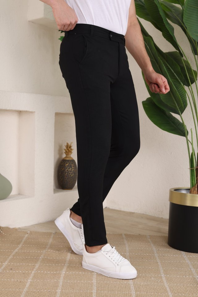 Erkek Slim Fit Dilli Kumaş Pantolon (159381)