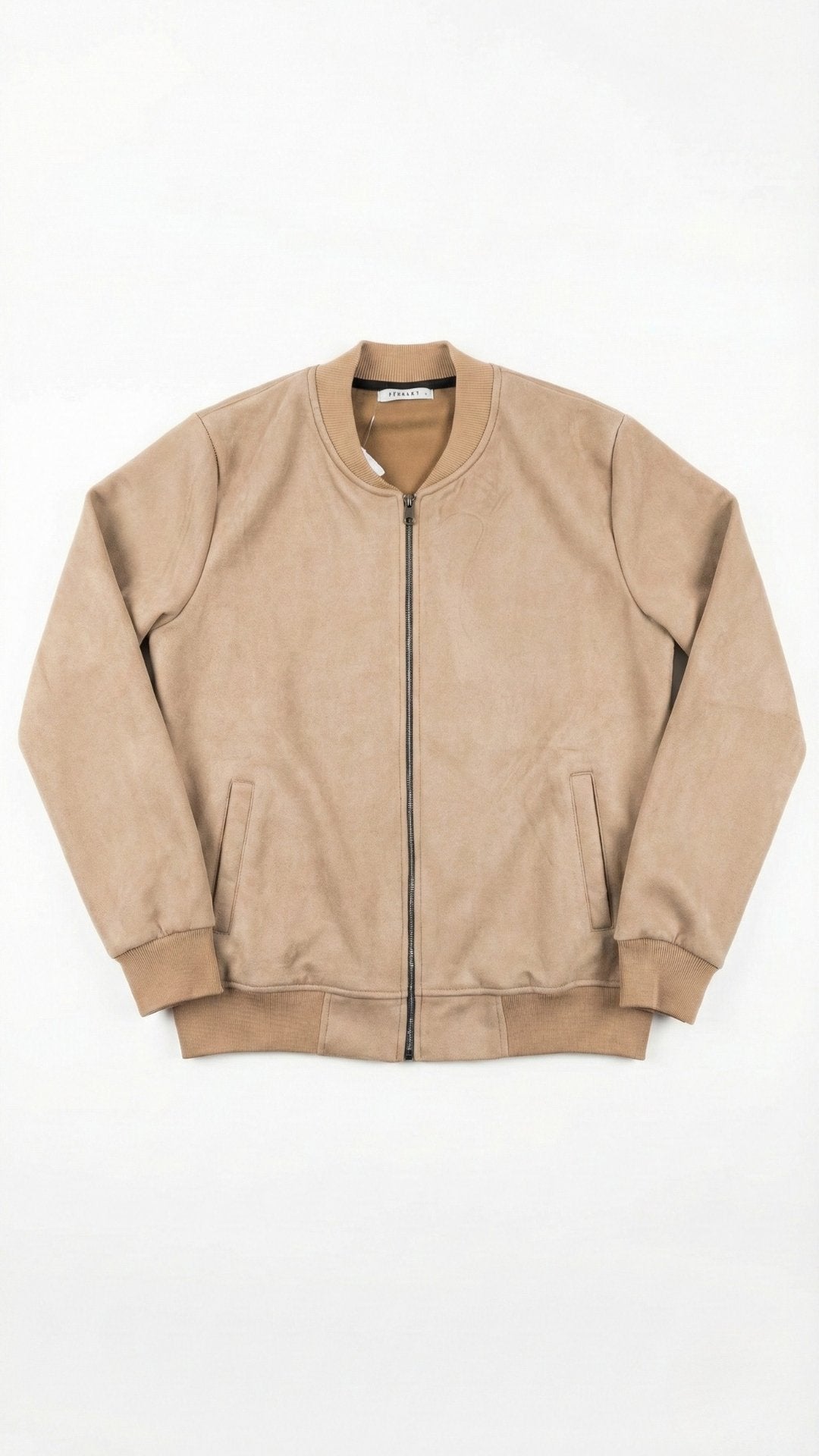 Erkek Scuba Süet Kumaş Bomber Hırka (179181)