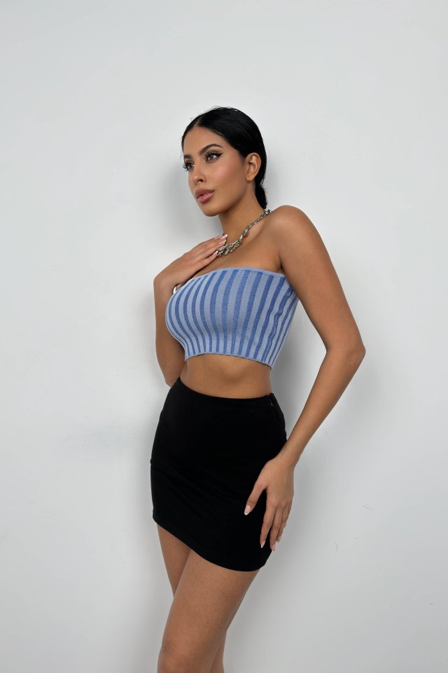 Straplez Fitilli Crop (146572)