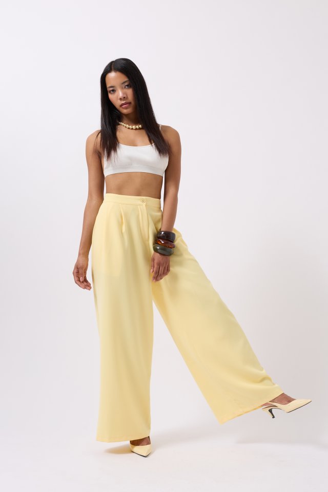 Casual Yüksek Bel Pantolon (161295)