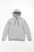 Erkek Uzun Kol Kapşonlu Basic Sweatshirt Hoodie - Gri (127784)