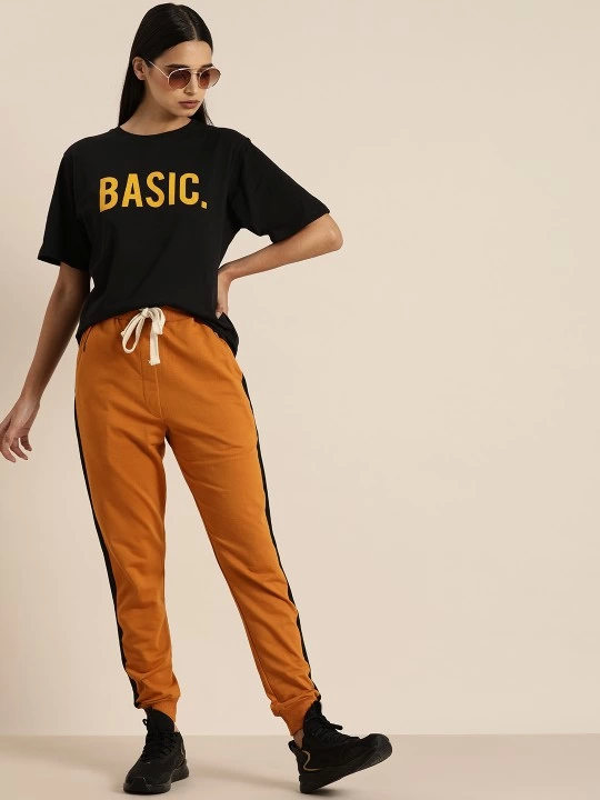 Baskılı T-shirt - Siyah (146029)