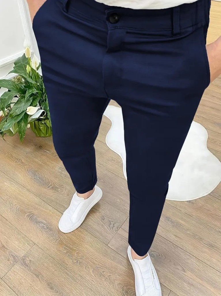 Erkek Cepli Slimfit Atlas Pantolon (169767)
