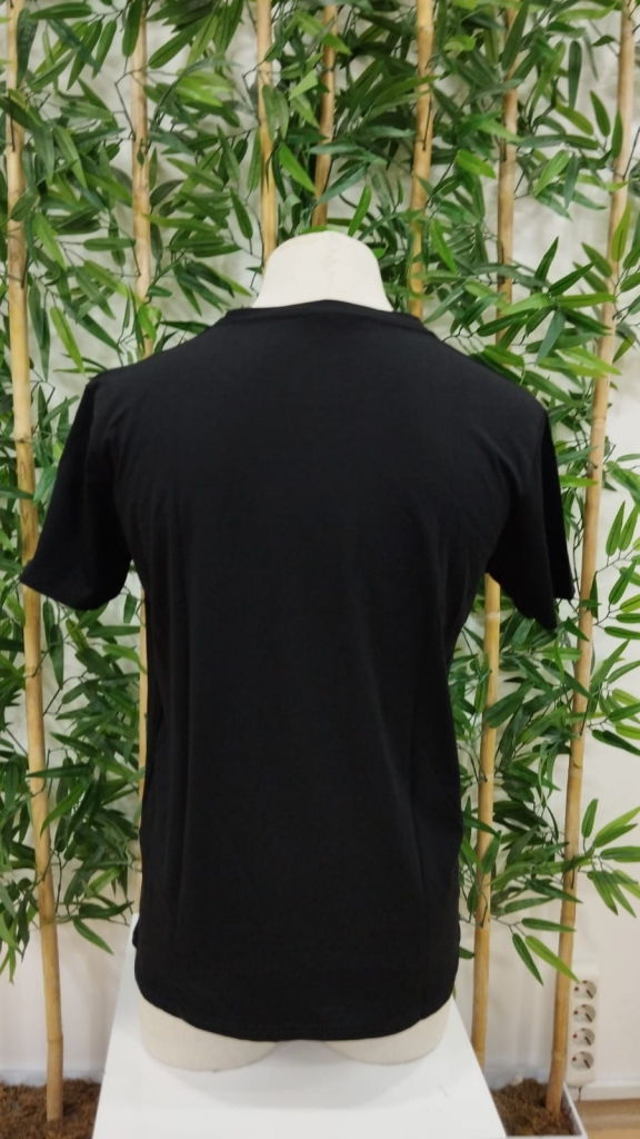 Erkek Bisiklet Yaka Kedi Baskılı Süprem T-shirt (123493)