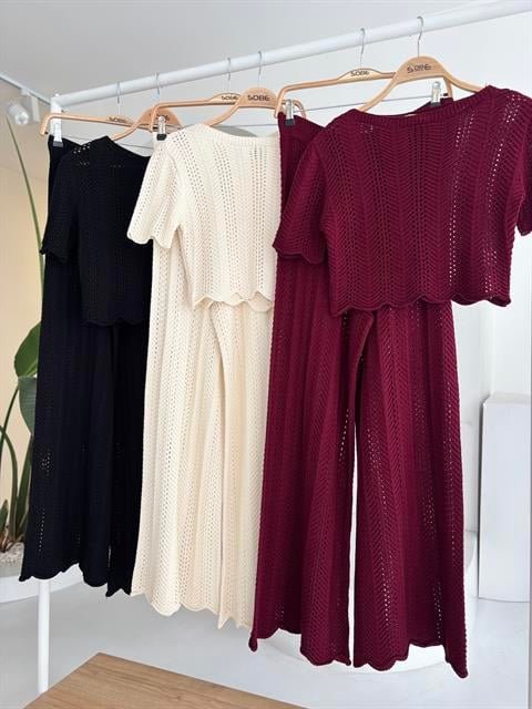 Triko Bluz Pantolon İkili Takım 10084-025 (159442)