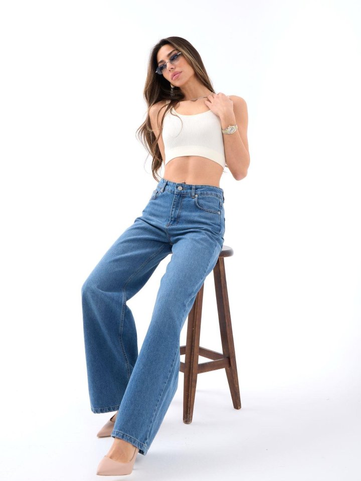 7418 KOT PANTOLON-MAVİ (158292)